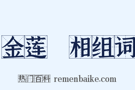 金莲寶相组词是什么意思的图片